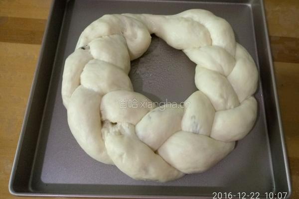 圣诞花环面包（酸奶波兰种）的做法图解17