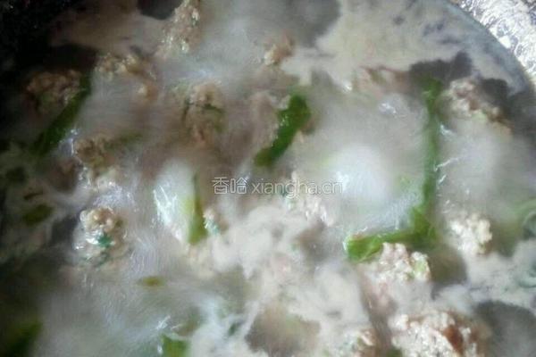 虾肉猪肉丸子汤的做法图解4