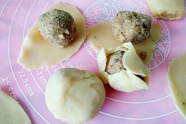 板栗肉松饼的做法图解12