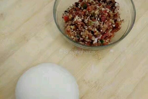 玫瑰煎饺的做法图解1