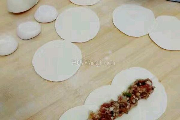 玫瑰煎饺的做法图解4