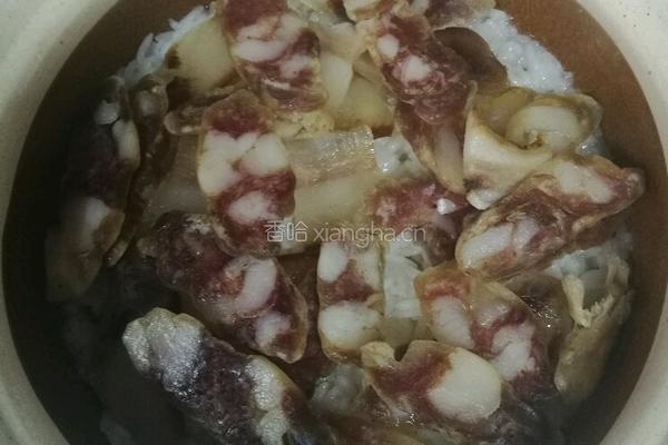 腊味煲仔饭的做法图解6