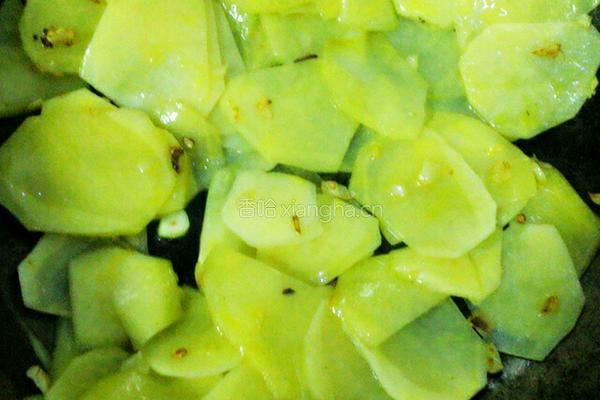 大辣椒土豆片的做法图解4