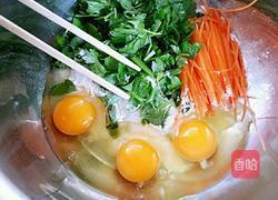 芹菜胡萝卜软饼（家常版）的做法图解4