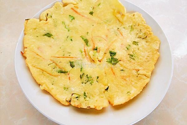 芹菜胡萝卜软饼（家常版）的做法图解10