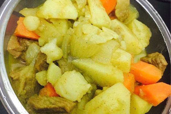咖喱牛肉的做法图解9