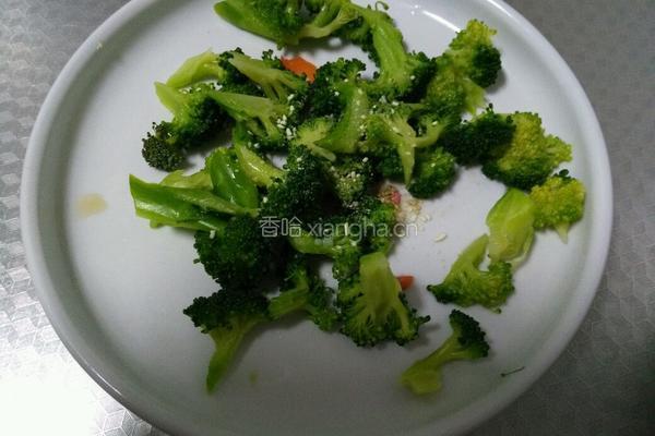 西兰花白米圣诞树的做法图解4