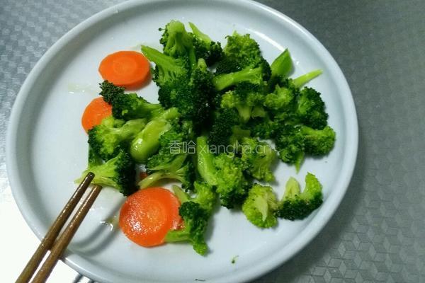西兰花白米圣诞树的做法图解5