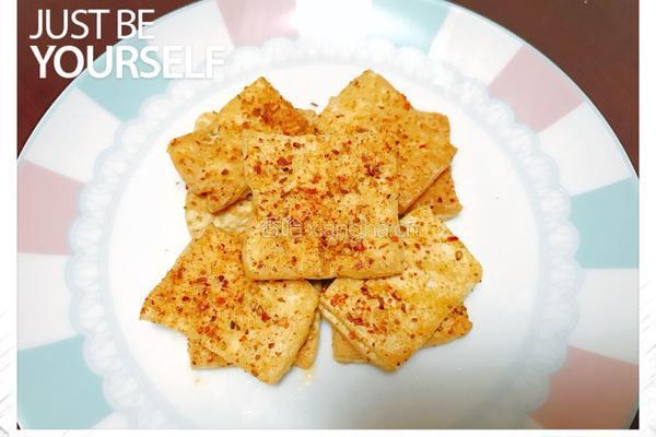 香煎豆腐的做法图解6