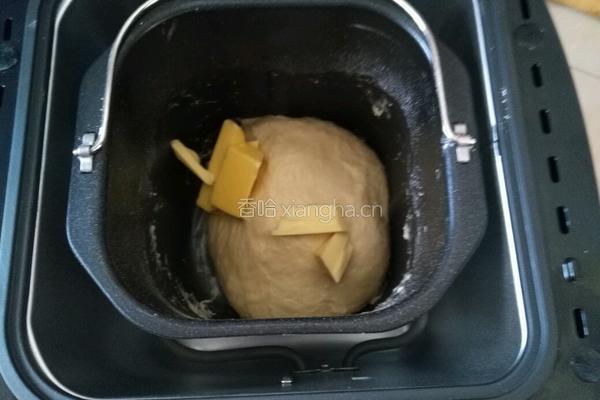圣诞花环面包的做法图解6