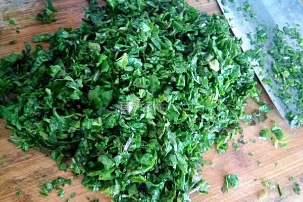 荠菜饺子馅的做法图解7