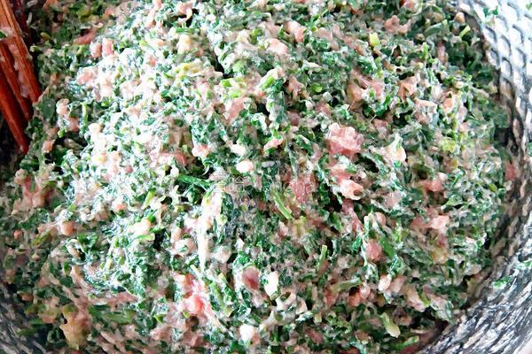 荠菜饺子馅的做法图解10