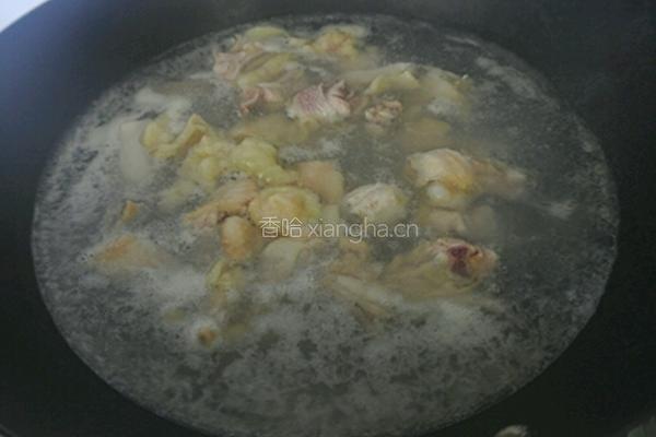 香辣炖鸡仔的做法图解1