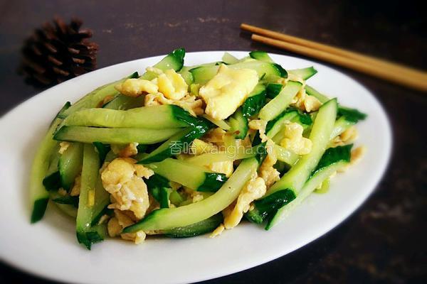 鸡蛋炒黄瓜的做法图解12