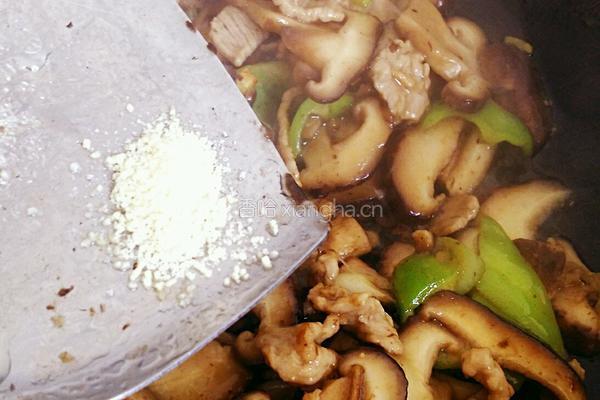香菇炒肉的做法图解17
