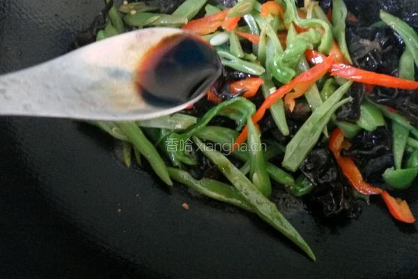 芸豆丝炒木耳的做法图解11