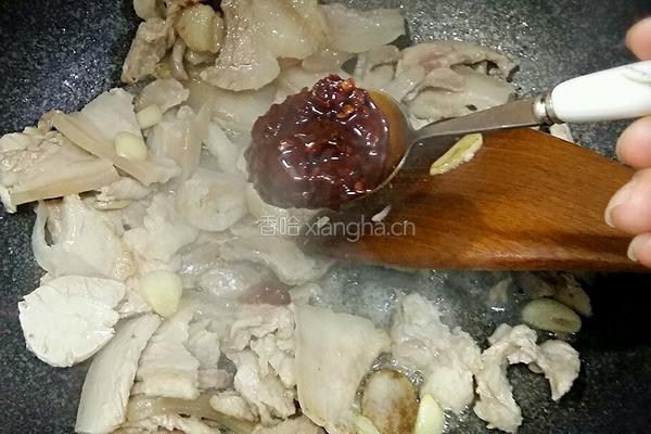蒜苔回锅肉的做法图解5