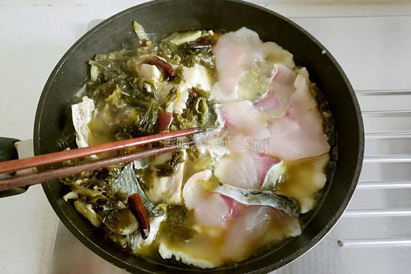 酸菜鱼的做法图解8
