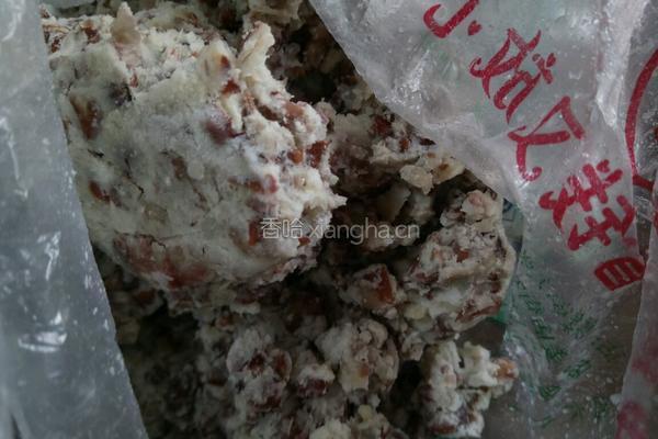 豆沙花卷)的做法图解3