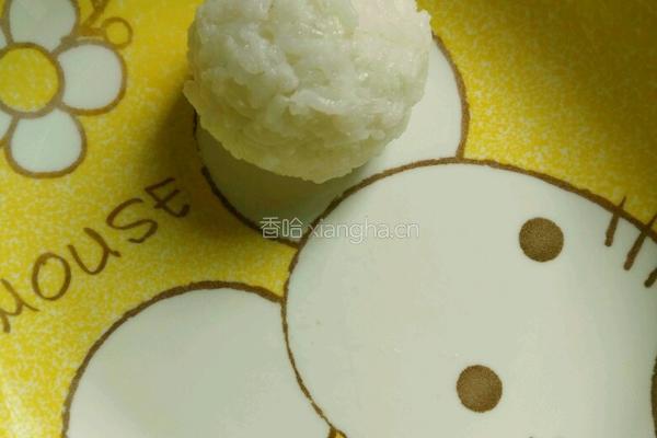 雪人饭团的做法图解6