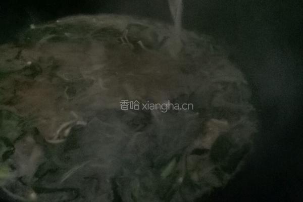木耳肉丝汤的做法图解5