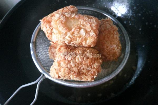 油炸燕麦香蕉的做法图解12