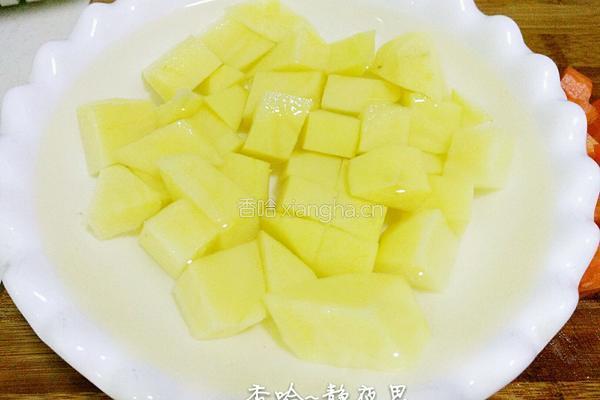 鸡肉咖喱饭的做法图解3