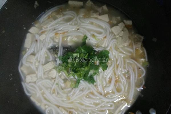 鱼头豆腐粉汤的做法图解12