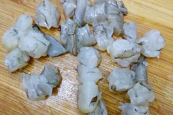 芹菜虾仁黄金炒饭的做法图解3