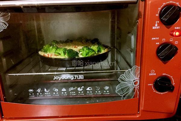 蔬菜培根披萨的做法图解16