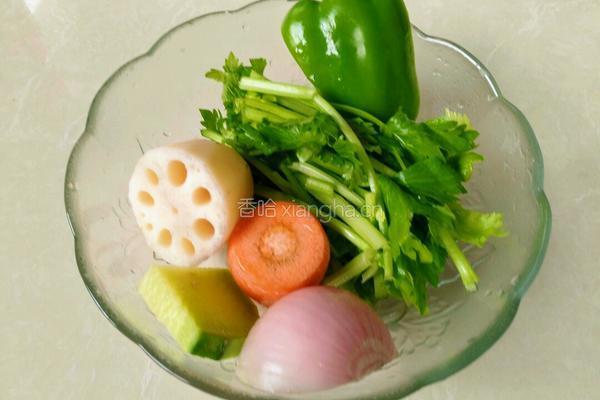 蔬菜杂粮饼的做法图解1