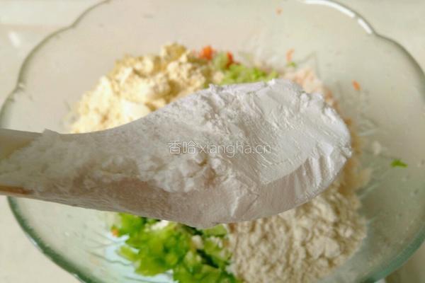 蔬菜杂粮饼的做法图解5