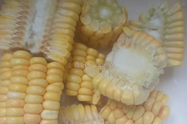 萝卜玉米排骨汤的做法图解2