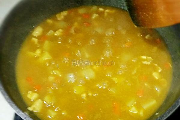咖喱鸡肉饭的做法图解8