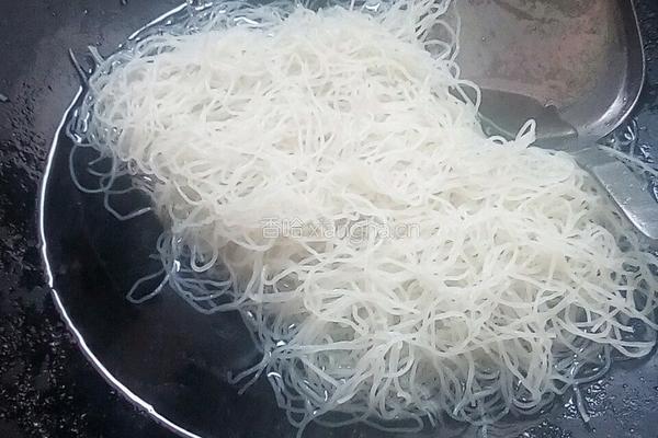 炒米粉的做法图解3