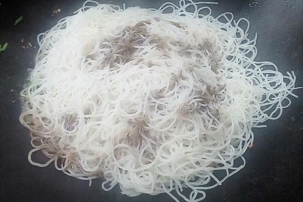 炒米粉的做法图解9