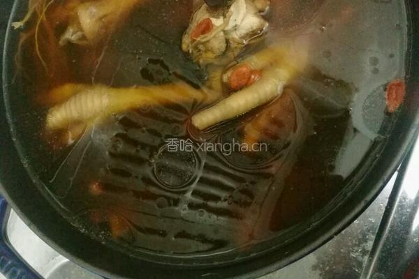 中药鸡汤的做法图解4