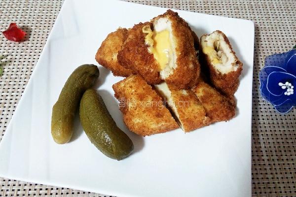 爆浆鸡肉卷（配俄式酸乳瓜）的做法图解19