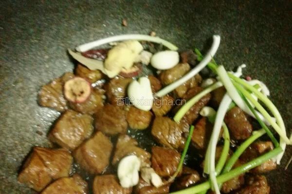 红萝卜啤酒闷牛肉的做法图解8