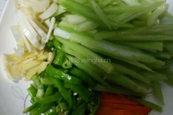 小炒千页豆腐的做法图解2