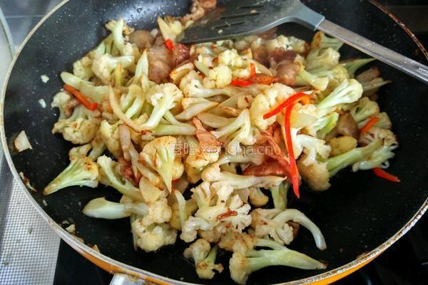 干煸菜花的做法图解8
