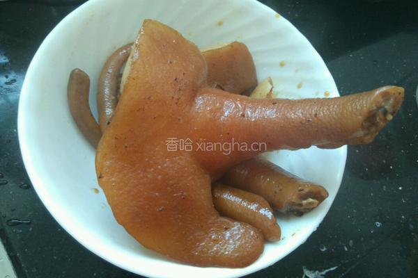 卤煮猪尾巴的做法图解12