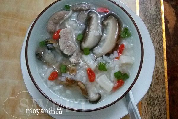 香菇瑶柱好事粥的做法图解5