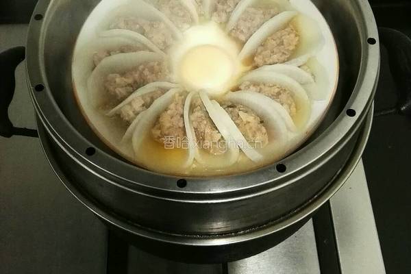 太阳版萝卜蒸肉的做法图解11