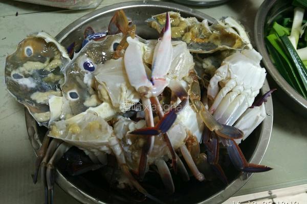 肉焖蟹的做法图解2