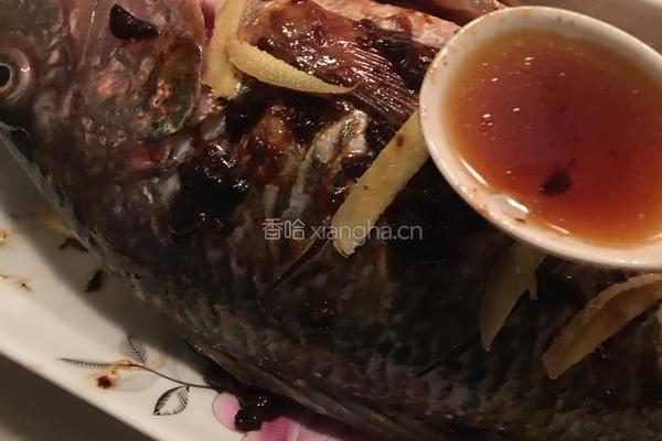 豆豉蒸罗非鱼的做法图解4