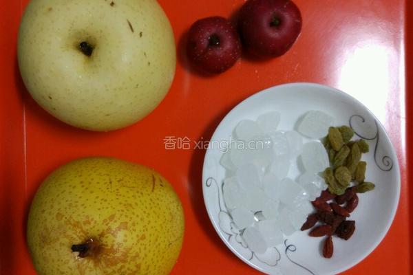 冰糖雪梨的做法图解1