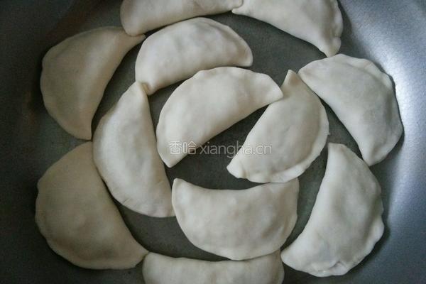 米饺煎饺(香菇腊肉马蹄米饭馅)的做法图解11