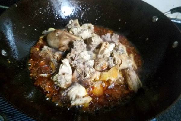 麻辣干锅鸡的做法图解12