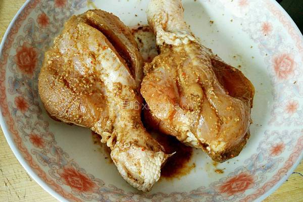 微波炉烤鸡腿的做法图解5